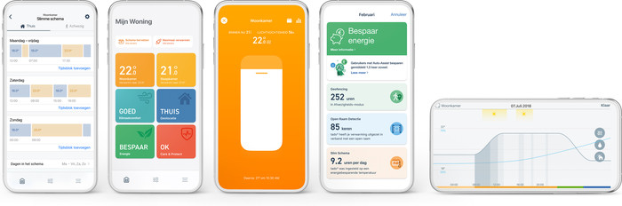 Tado Smart Radiator Knob Expansion 3-pack product in use