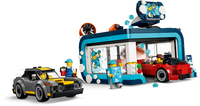 LEGO City - La Station de Lavage Automatique 60497 détail