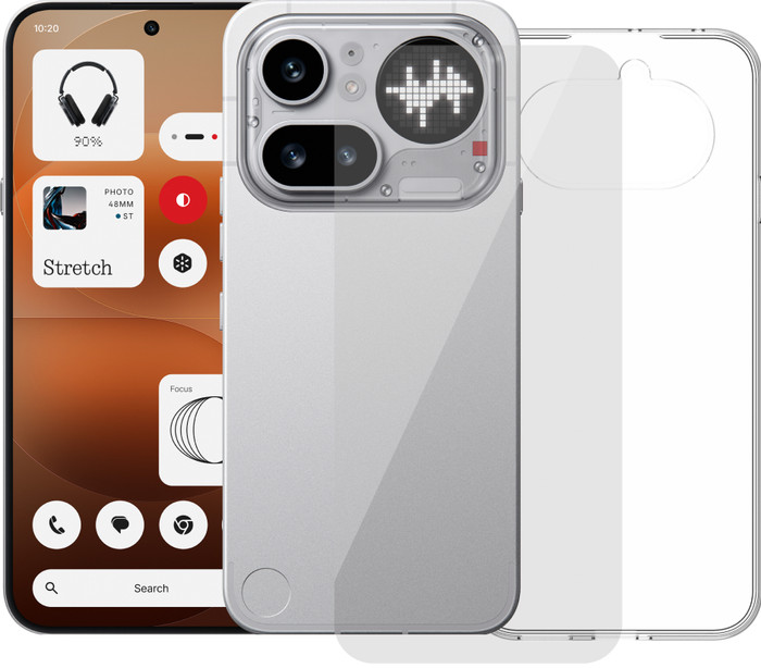 Nothing Phone (4a) Pro 256 Go Argent 5G +  Pack d'Accessoires Main Image