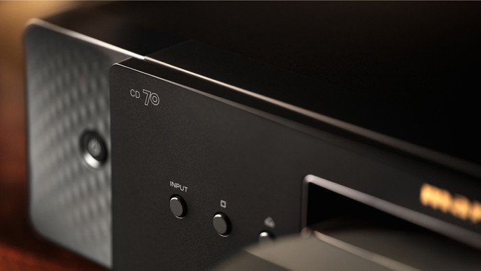 Marantz CD 70 Zwart detail