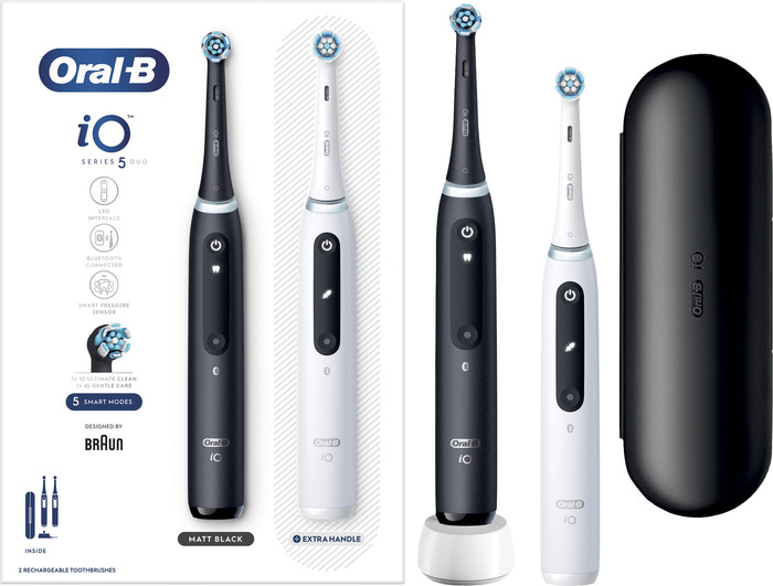 Oral-B iO 5N Black and White Duo Pack null