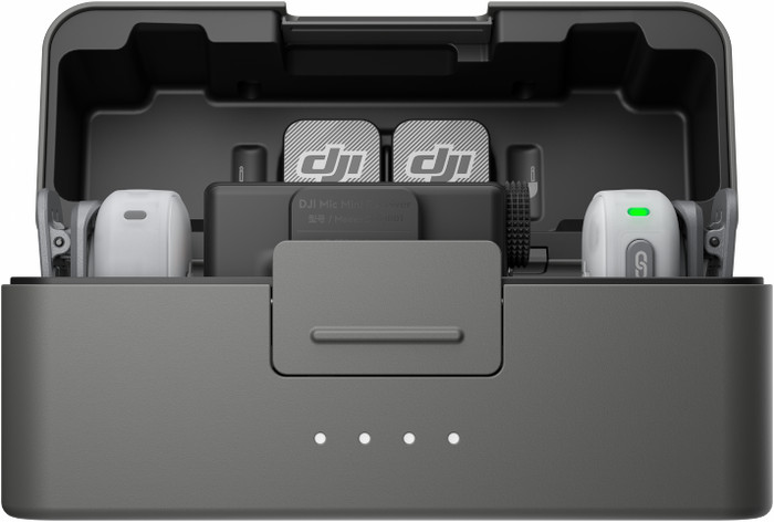 DJI Mic Mini 2 + Oplaadcase voorkant