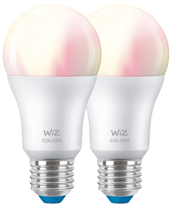 WiZ smart lamp - Gekleurd en wit licht - E27 - 2-pack Main Image