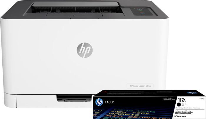 HP Color Laser MFP 150nw + 1 extra zwarte toner Main Image