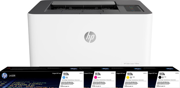 HP Color Laser MFP 150nw  + 1 extra set toners Main Image