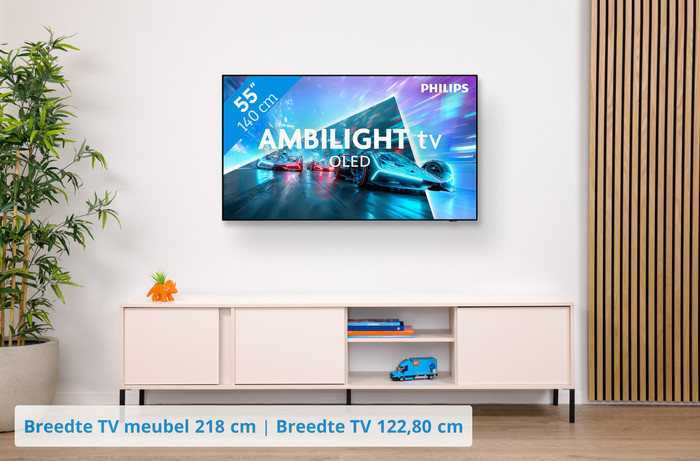 Philips Ambilight 55" OLED761 (2026) visual Coolblue 1