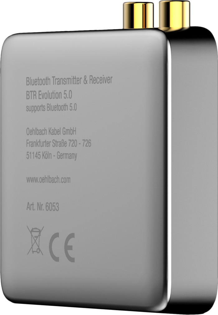 Oehlbach BTR Evolution 5.0 Argent/Noir null