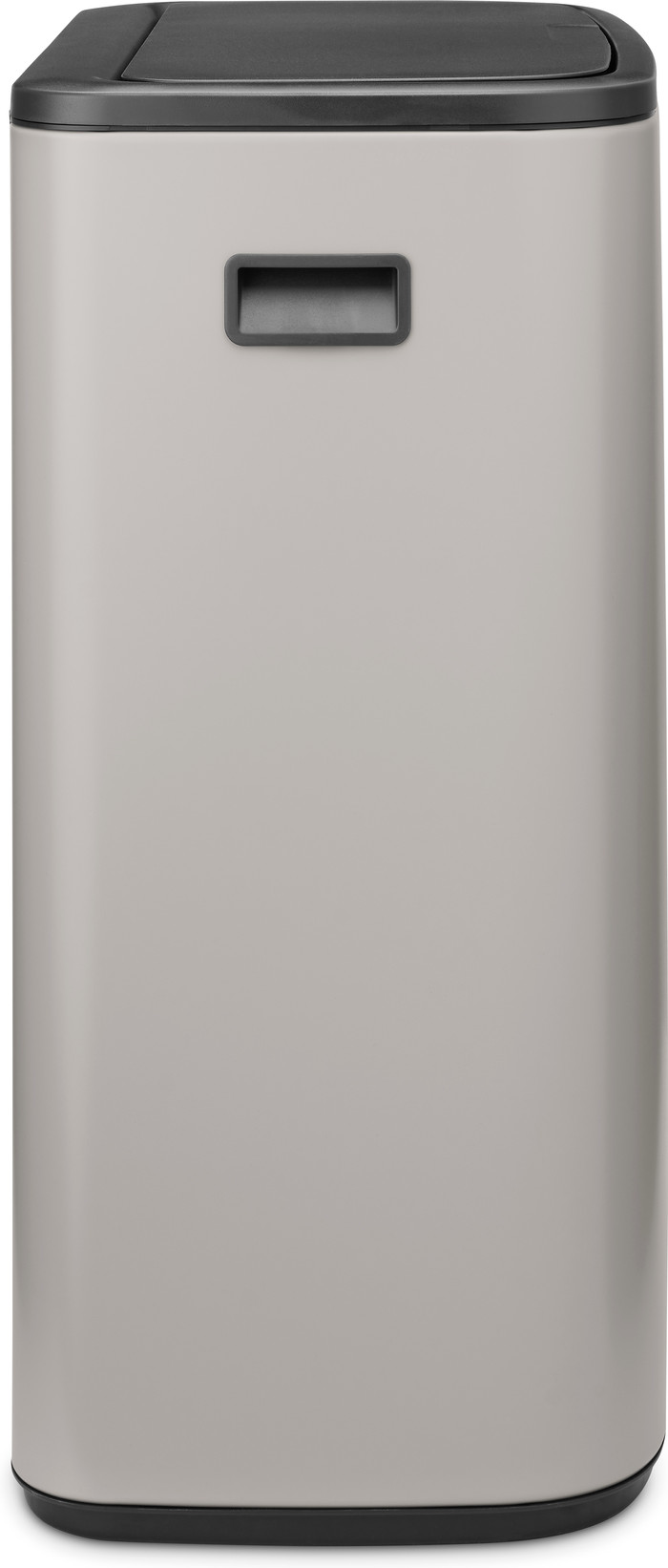 Brabantia Bo Touch Bin 2 x 30 liter Soft Grey rechterkant