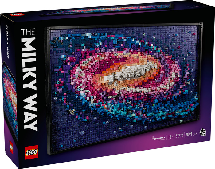 LEGO Art The Milky Way Galaxy 31212 packaging