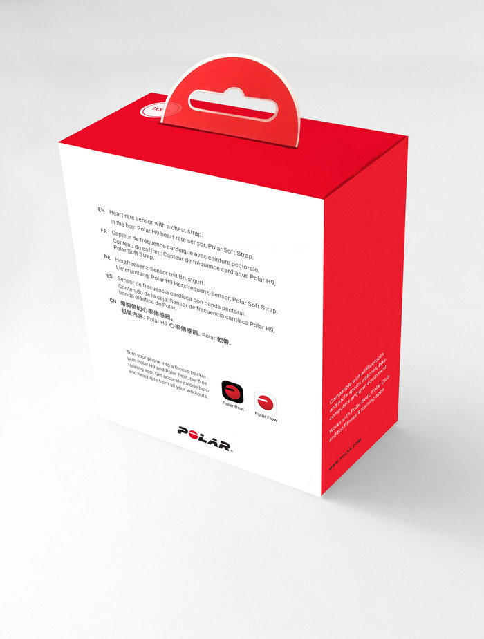 Polar H9 Heart Rate Monitor Chest Strap Black XS-S null