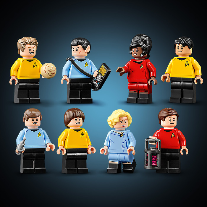 LEGO Icons Star Trek: U.S.S. Enterprise NCC-1701 Brug 11385 detail