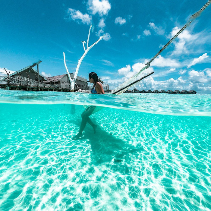 PolarPro Fifty Fifty Dome (GoPro HERO 12 / 11 / 10) product in gebruik