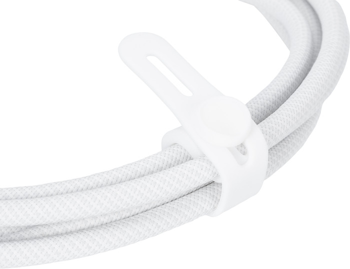 BlueBuilt USB-C Cable 240W 2m Nylon White detail