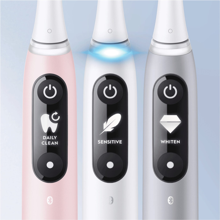 Oral-B iO Series 6N Duo Pack Wit + Roze detail