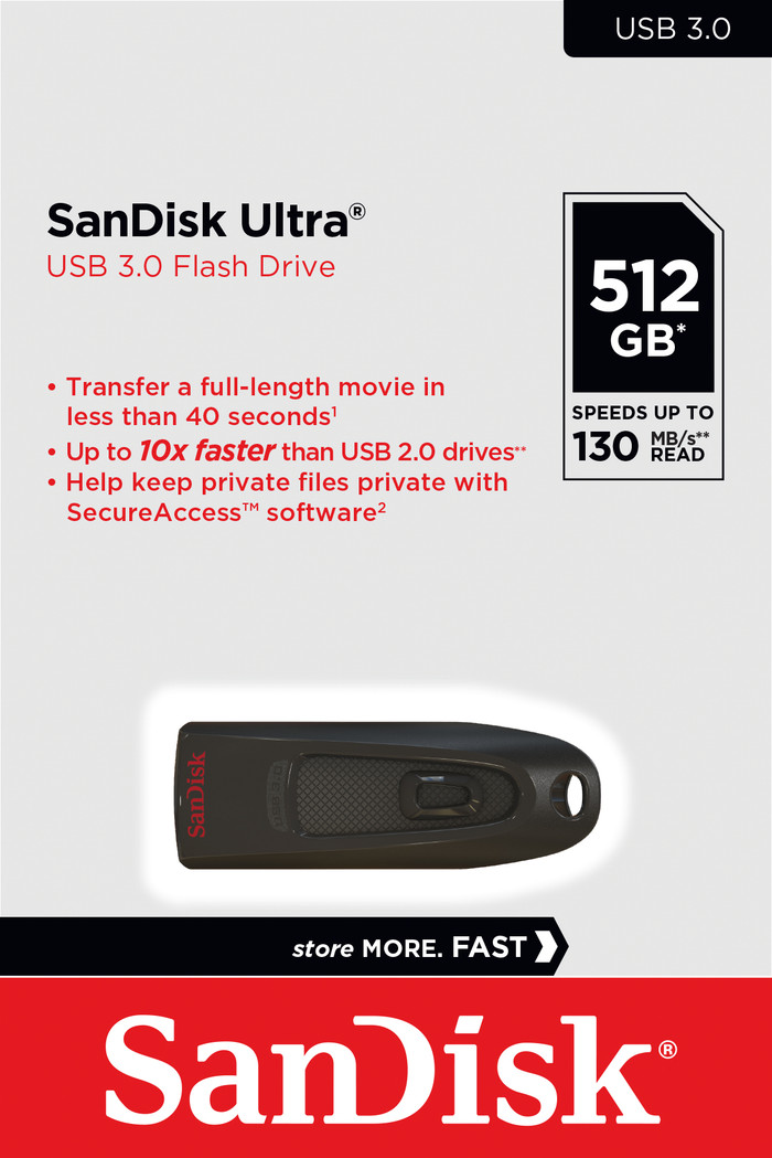 SanDisk Cruzer Ultra USB 3.0 512 Go null