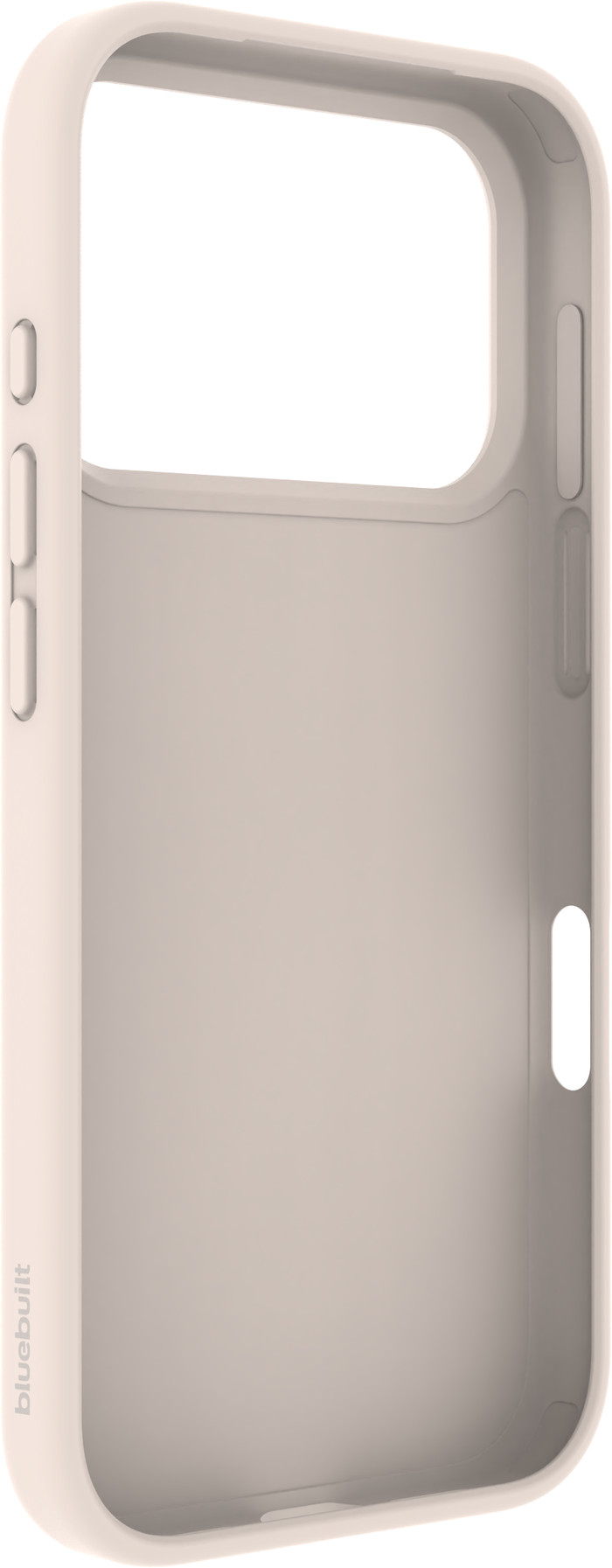 BlueBuilt Protective Back Cover Apple iPhone 17 Pro Beige côté droit