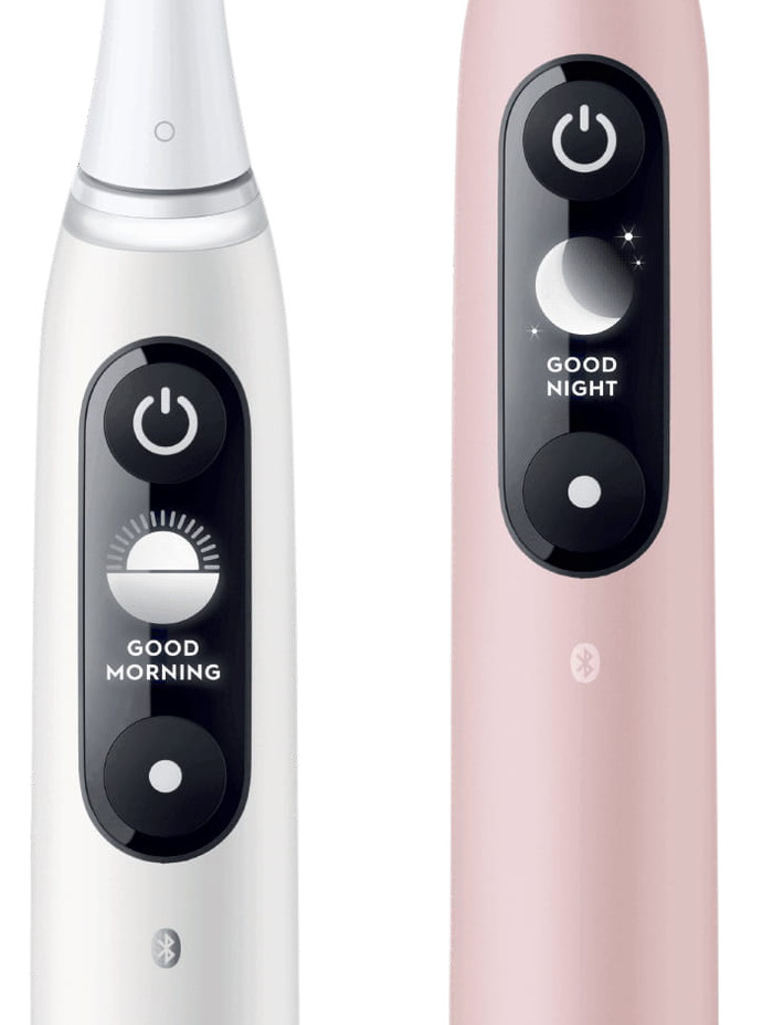 Oral-B iO Series 6N Duo Pack Wit + Roze detail