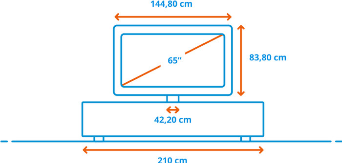 Hisense RGB Mini-LED 65" UR9S (2026) visuel Coolblue 1