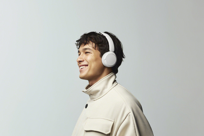 Sony WH-CH535 White product in use
