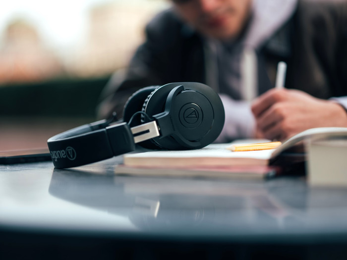 Audio Technica ATH-M20XBT product in use