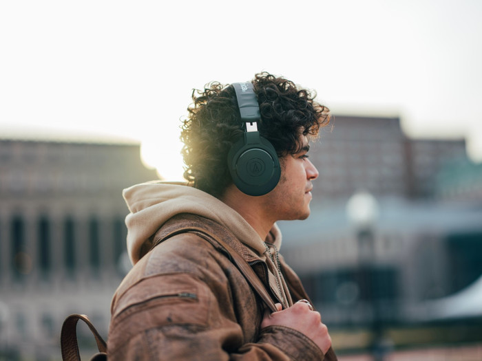 Audio Technica ATH-M20XBT product in use