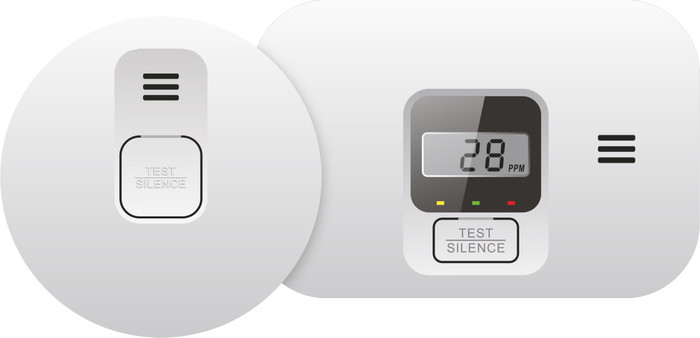 Elro Blue Line CBFS58R Détecteur de Fumée (10 ans) + Détecteur de Monoxyde de Carbone Main Image