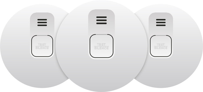 ELRO Blue Line CBFS58R Détecteur de Fumée Interconnectable Lot de 3 (10 ans) Main Image