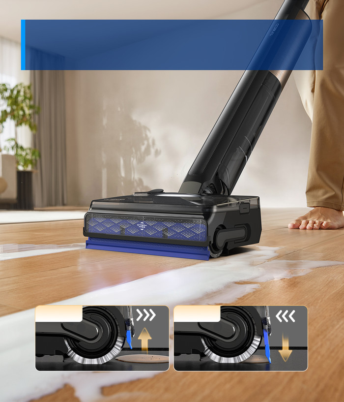 Tineco Floor One S7 Fold Elite product in gebruik