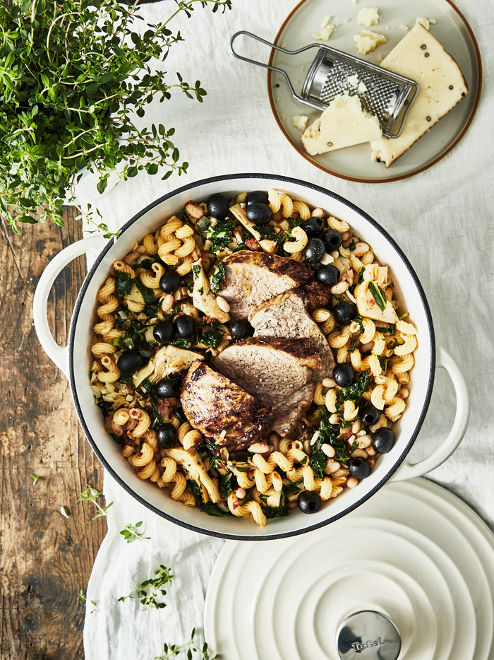 Tefal LOV Braadpan 25 cm Beige null