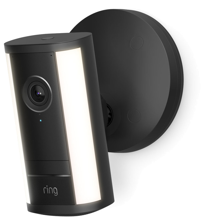 Ring Spotlight Camera Pro 2e Generatie Stekker Zwart rechterkant