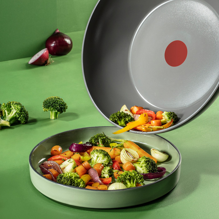 Tefal Renew Wok Céramique 28 cm produit à l'usage