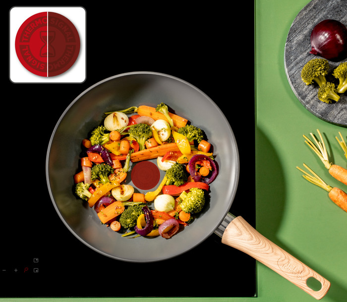 Tefal Renew Wok Céramique 28 cm produit à l'usage