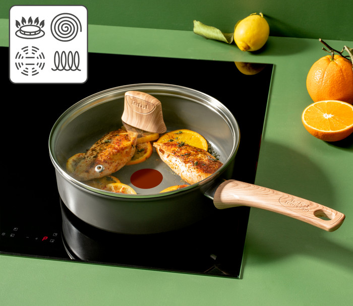 Tefal Renew Poêle Paysanne Céramique 24 cm produit à l'usage