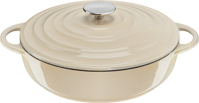 Tefal LOV Lage Braadpan 28 cm Beige Main Image