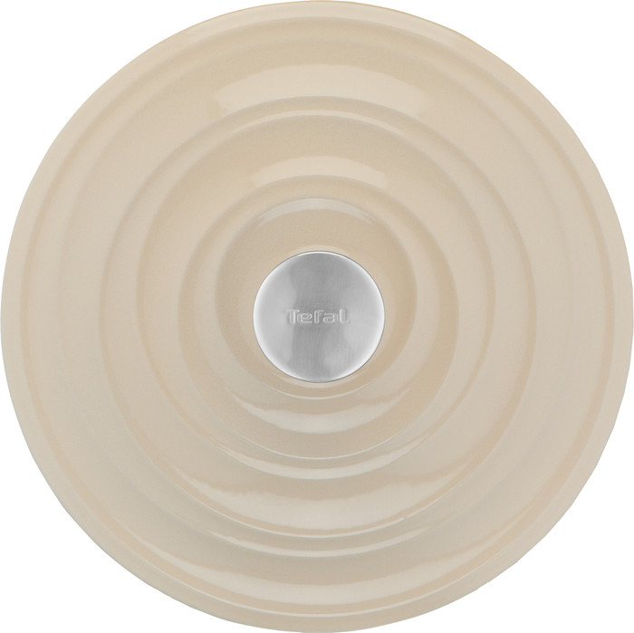 Tefal LOV Braadpan 25 cm Beige bovenkant