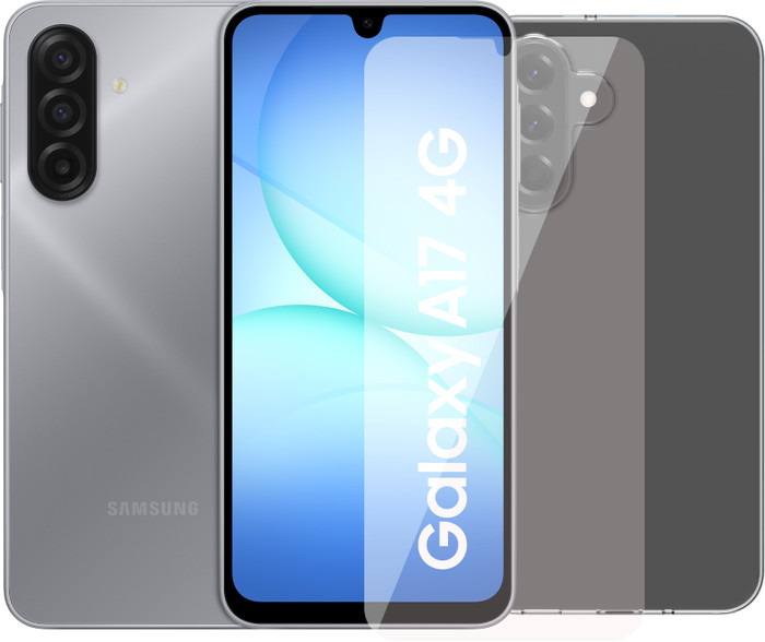 Samsung Galaxy A17 128GB Gray 4G + Accessory Pack Main Image