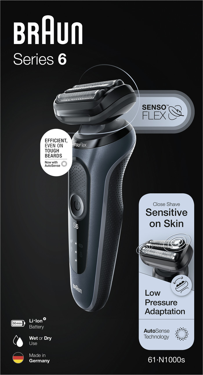 Braun series 6 61-N1000s verpakking