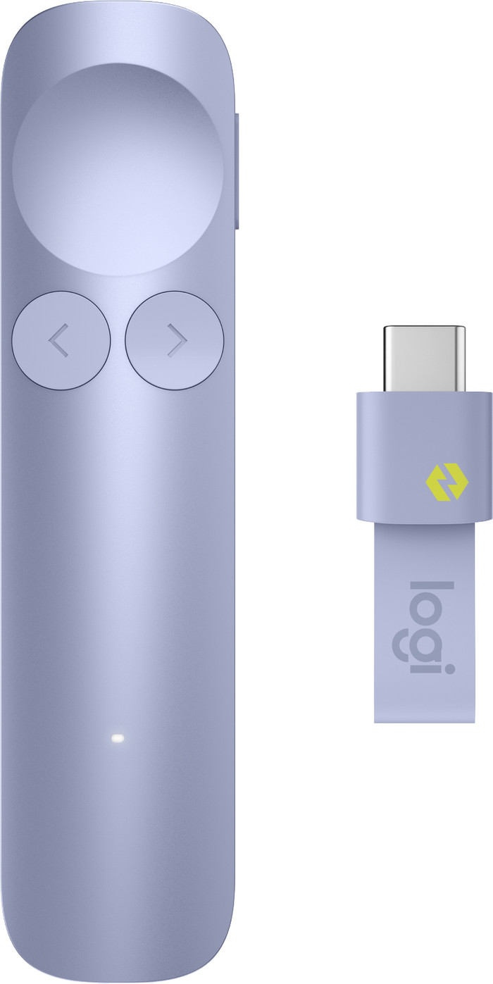 Logitech Spotlight 2 Draadloze Presenter Lila accessoire