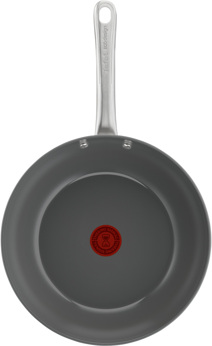 Tefal Renew+ Set de Poêles à Frire Céramique 24 + 28 cm + Wok 28 cm dessus