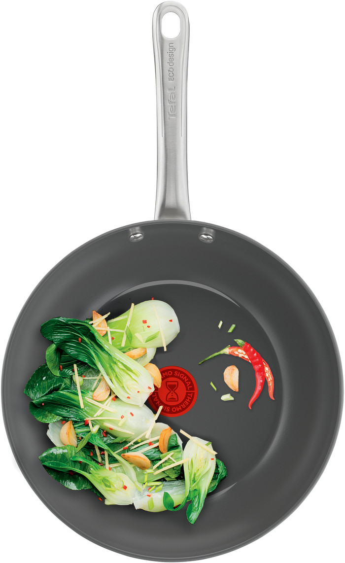 Tefal Renew+ Set de Poêles à Frire Céramique 24 + 28 cm + Wok 28 cm produit à l'usage