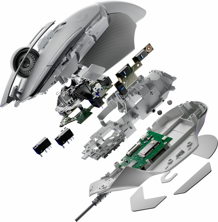 Logitech G502 X Souris Gamer Filaire Blanc null