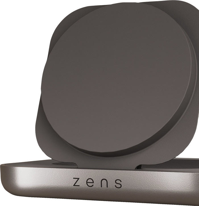 Zens MagSafe et Qi2 Chargeur Sans Fil 15 W avec Support Noir côté droit