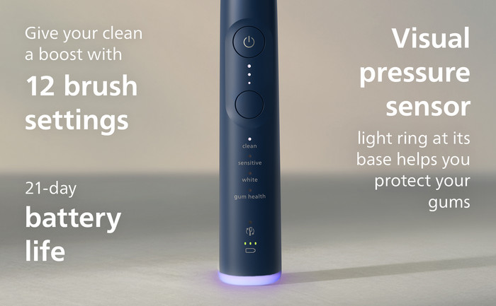 Philips Sonicare Series 7500 HX7423/10 Blauw detail