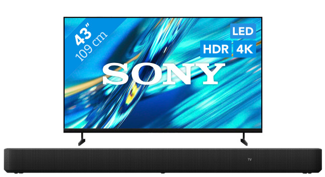 Sony Bravia 3 II Led 43" (2026) + Sony HT-S2000 Zwart Main Image
