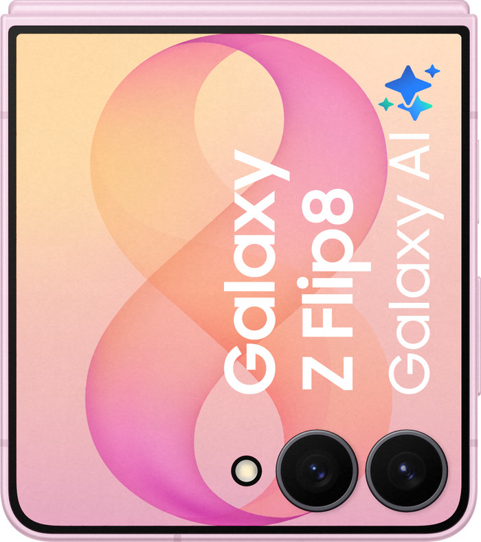 Samsung Galaxy Z Flip 8 256 Go Rose 5G avant