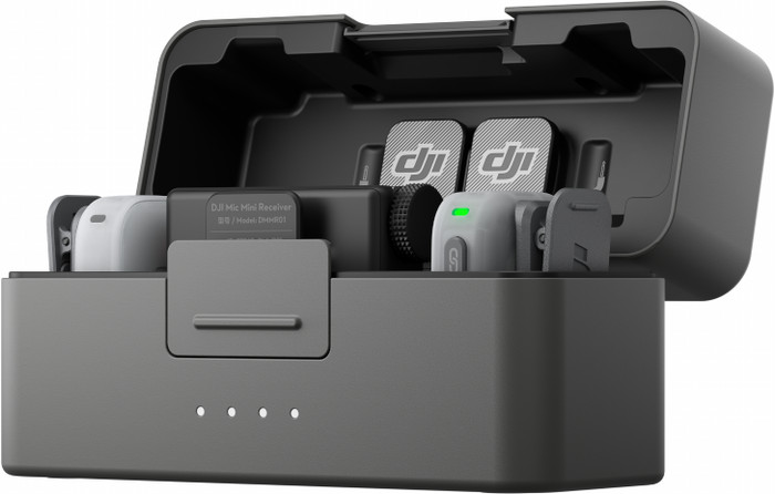DJI Mic Mini 2 + Oplaadcase rechterkant