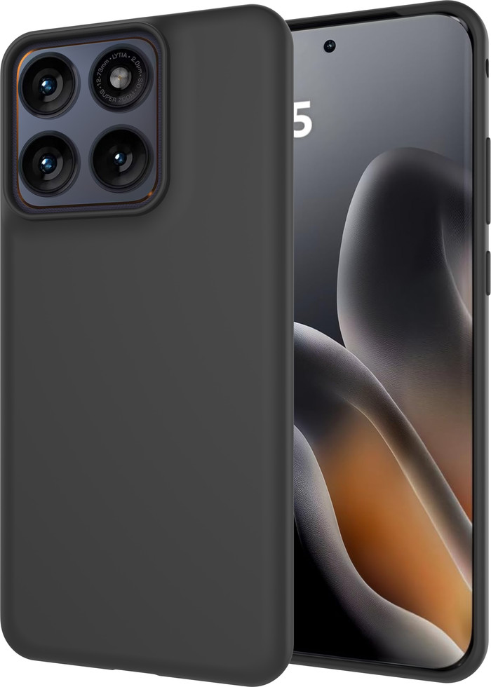Just in Case KickLite Motorola Edge 70 Fusion Back Cover Zwart samengesteld product