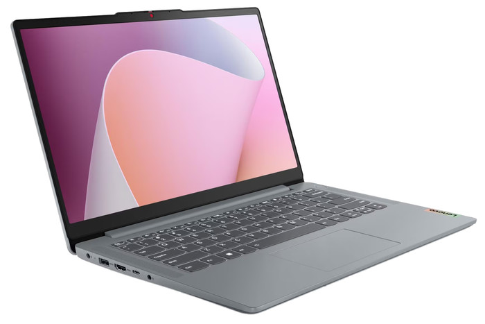 Lenovo IdeaPad Slim 3 82XN00CUMH 14AMN8] left side