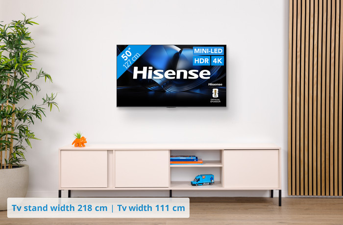 Hisense ULED 50 inches U79SE (2026) visual Coolblue 1
