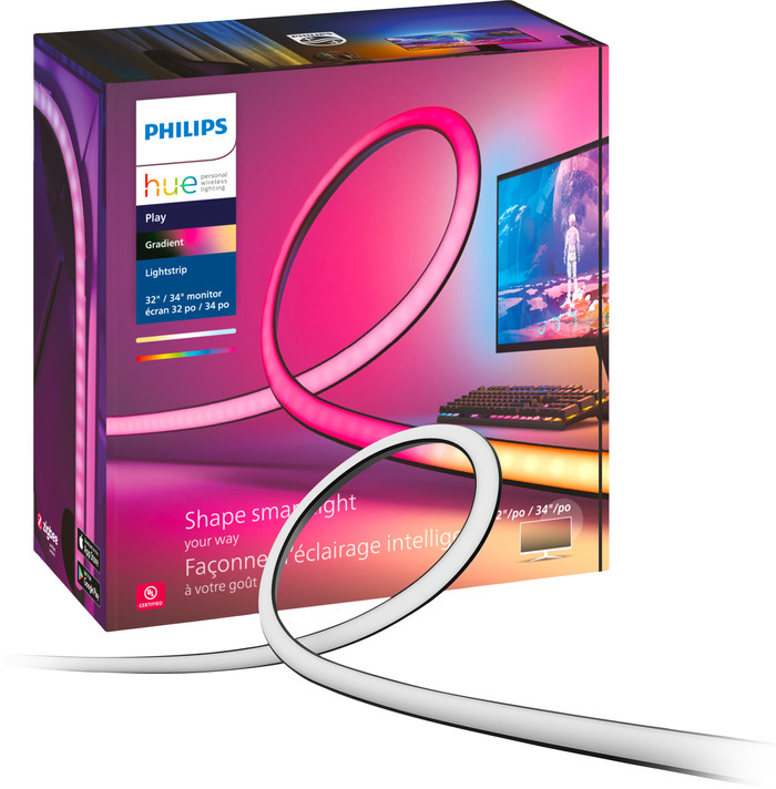 Philips Hue Gradient Light Strip White and Color - for 32-34-inch PCs Main Image